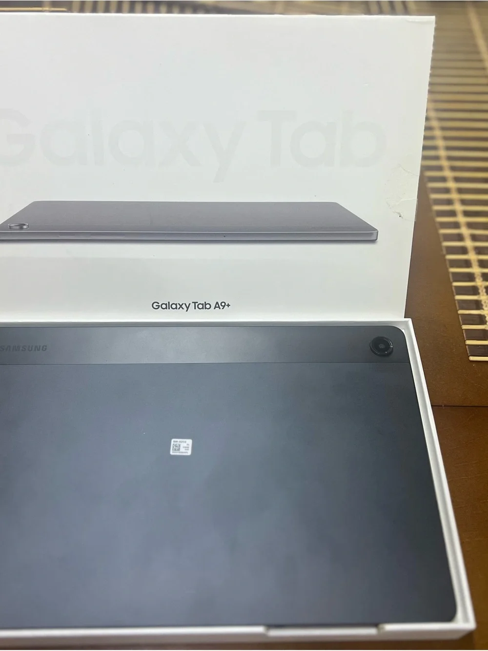 Samsung Galaxy Tab A9+ Silver Finish Tablet with Box